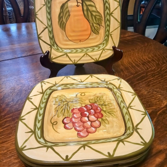 Culinary Arts Studio Collection 9" D Luncheon Plates - Picture 1 of 4